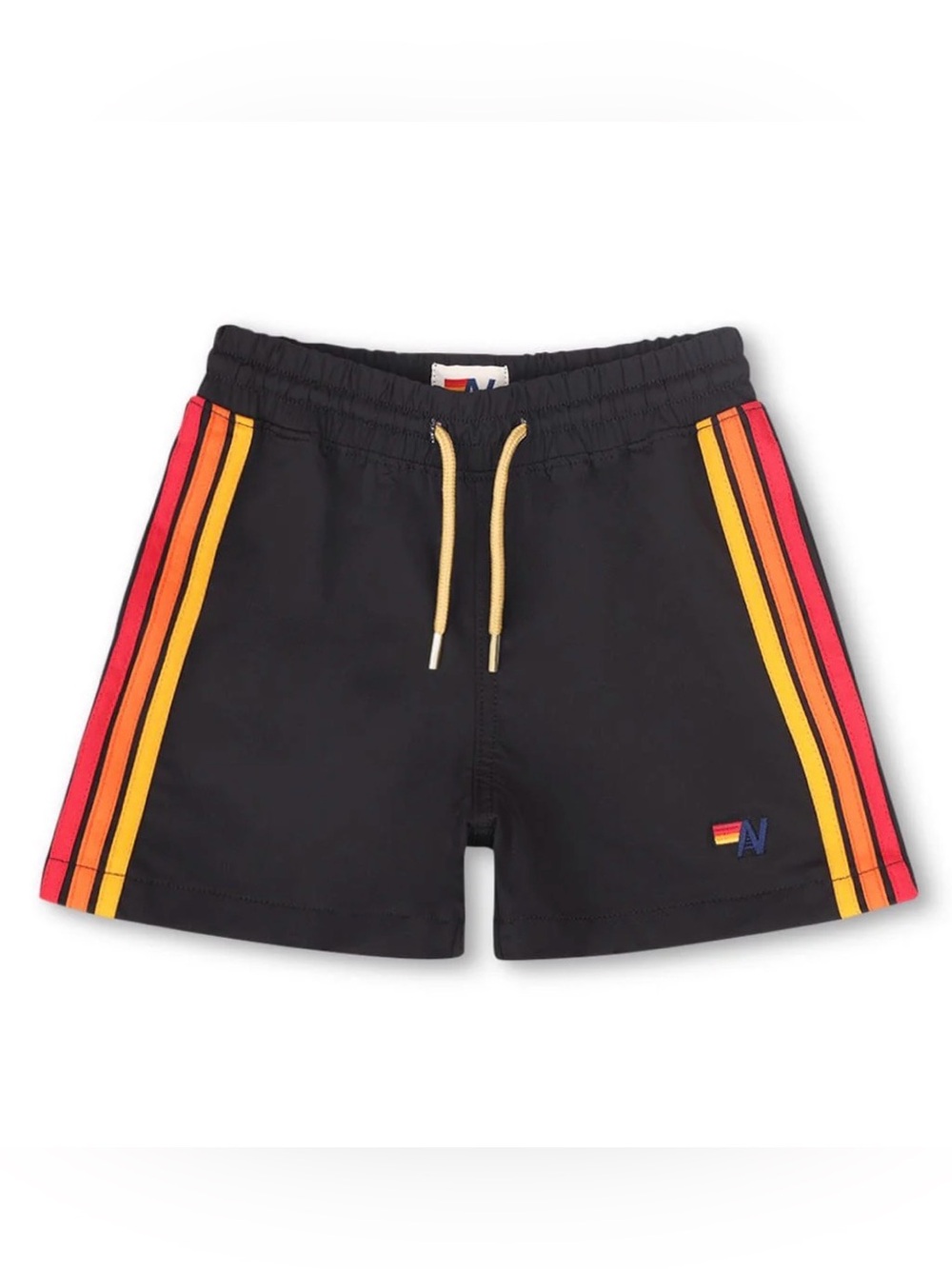 AVIATOR NATION KIDS FLEX BOARD SHORTS - BLACK